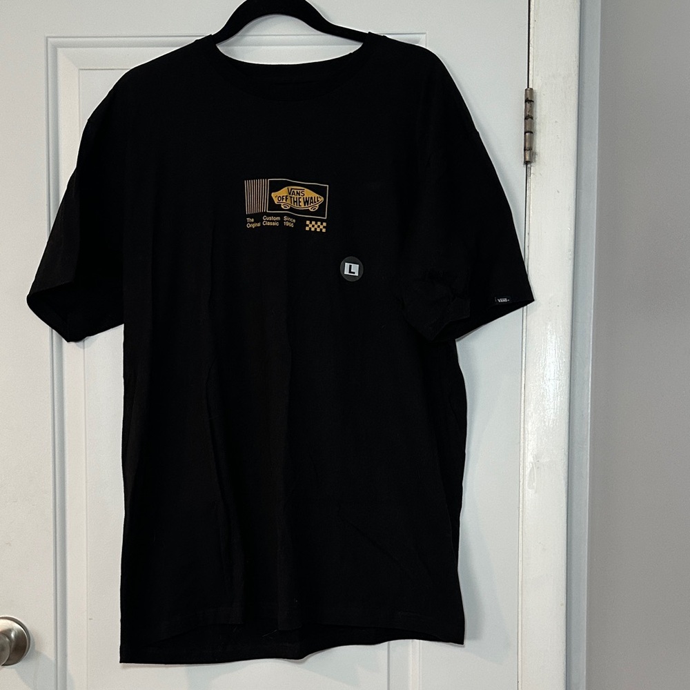 Men’s Vans Black and Gold Graphic Tee
